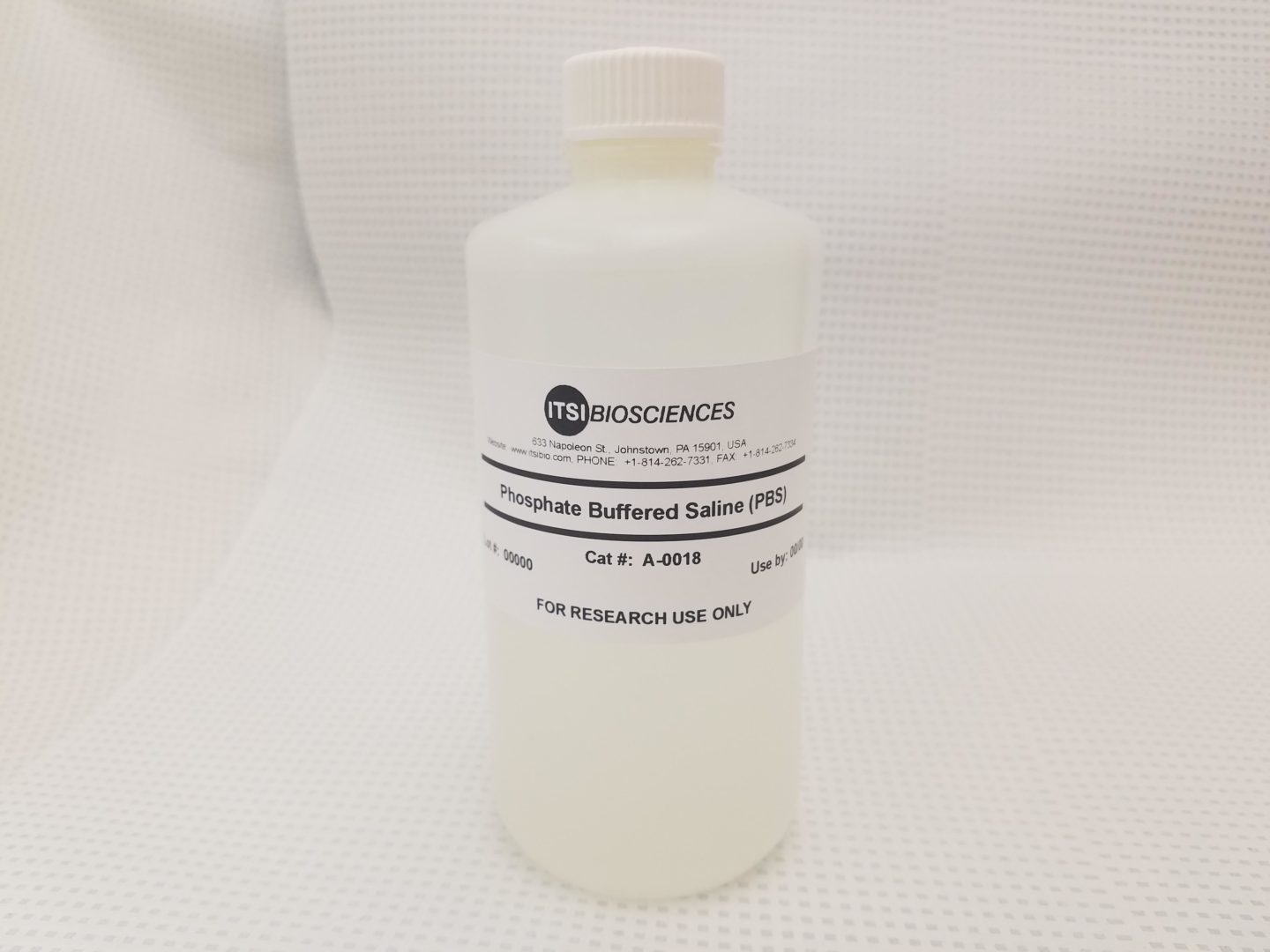 Phosphate Buffered Saline (PBS, A-0018)